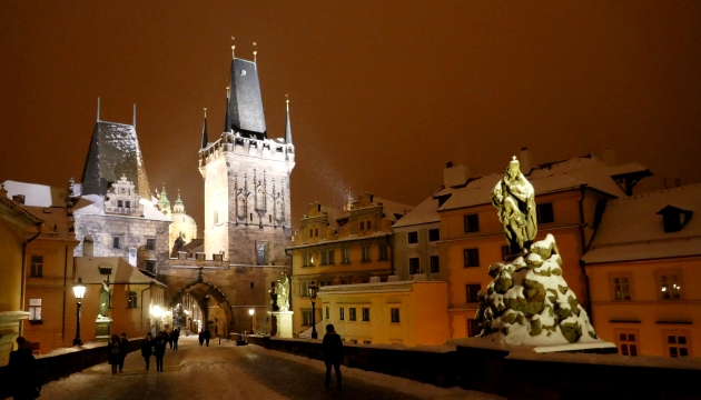 I tak může vypadat lednová Praha